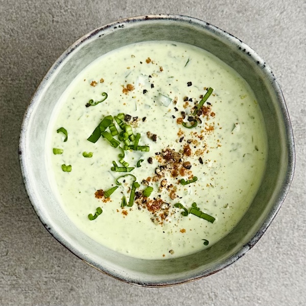 Bärlauch-Joghurt-Dipp