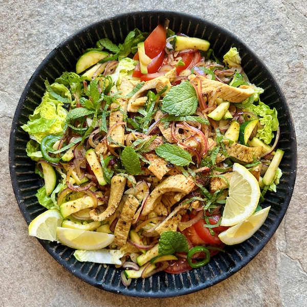 Bunter Geflügelsalat