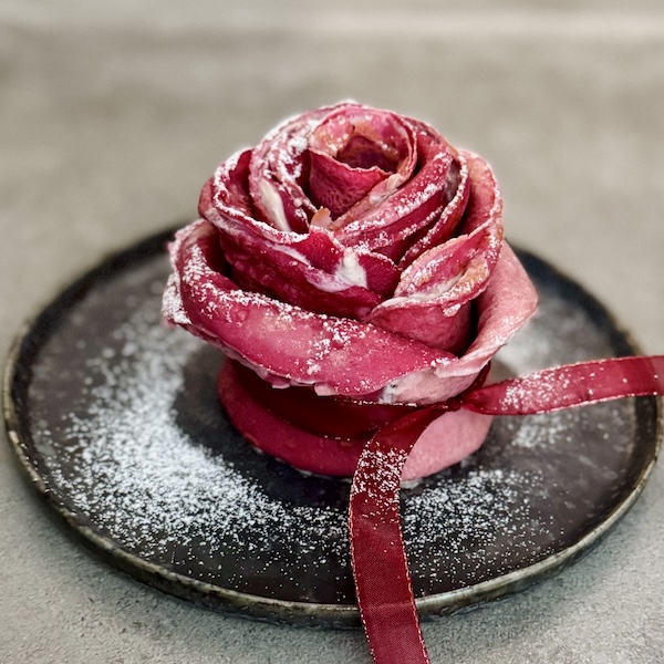 Rosentörtchen z. B. zum Valentinstag