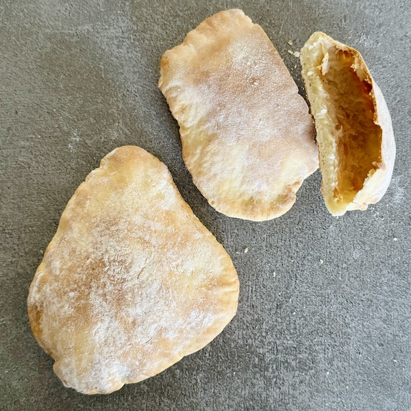 Express-Pfannen-Fladenbrot / -Ofen-Taschenbrot