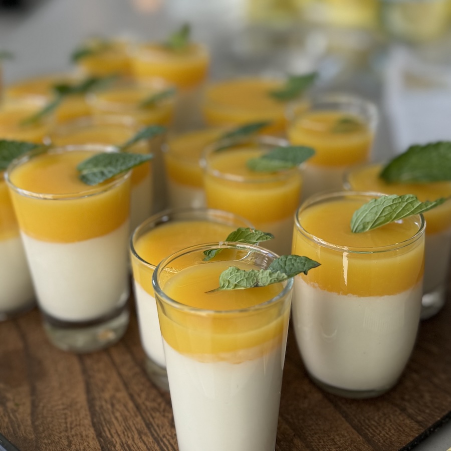 Orientalische Milchcreme